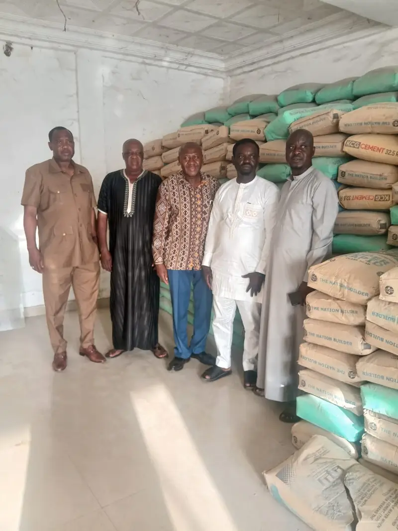 Northern Region NPP Office Project: Afoko donates 400 bags of cement and GHc30K
