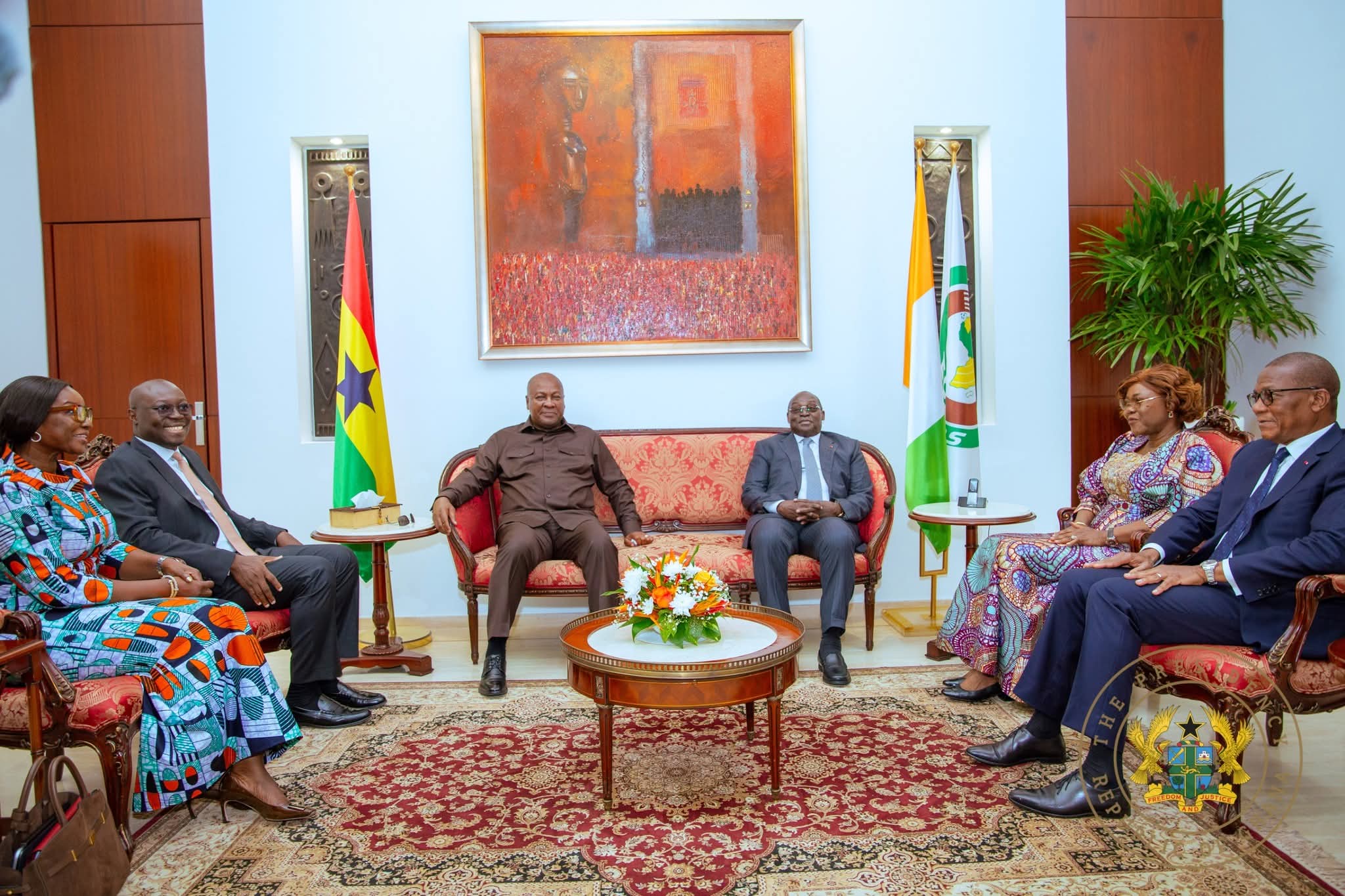 President Mahama, Ouattara strengthen Cocoa sector cooperation at high-level summit in Abidjan