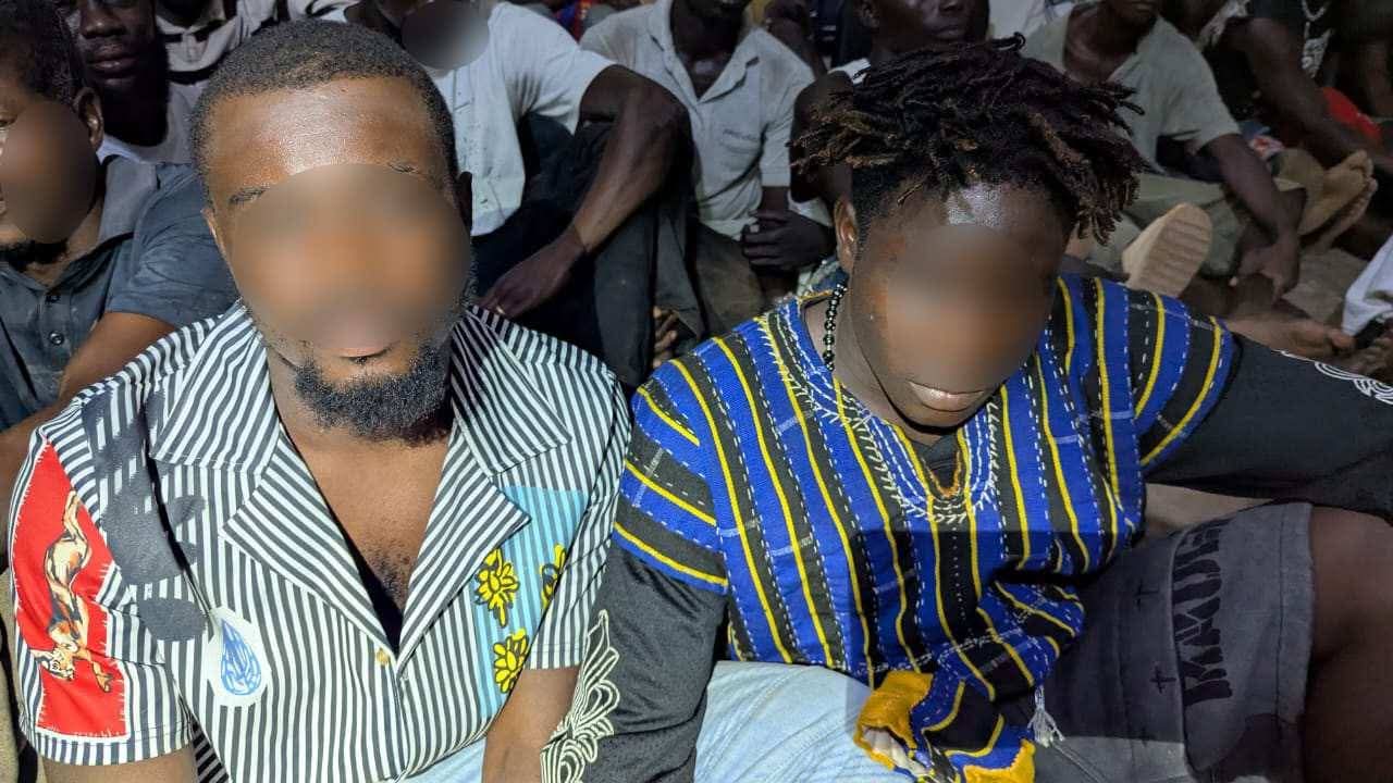 Police Arrest 80 Suspects in Upper East Region Swoop Over Drug and Criminal Activities