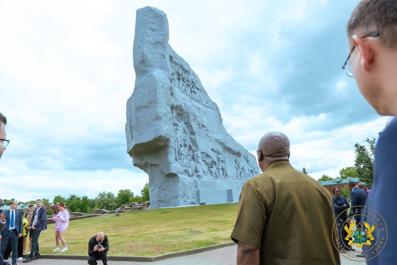 President Mahama Lays Wreath at Brest Hero Fortress, Pledges Closer Ghana–Belarus Ties