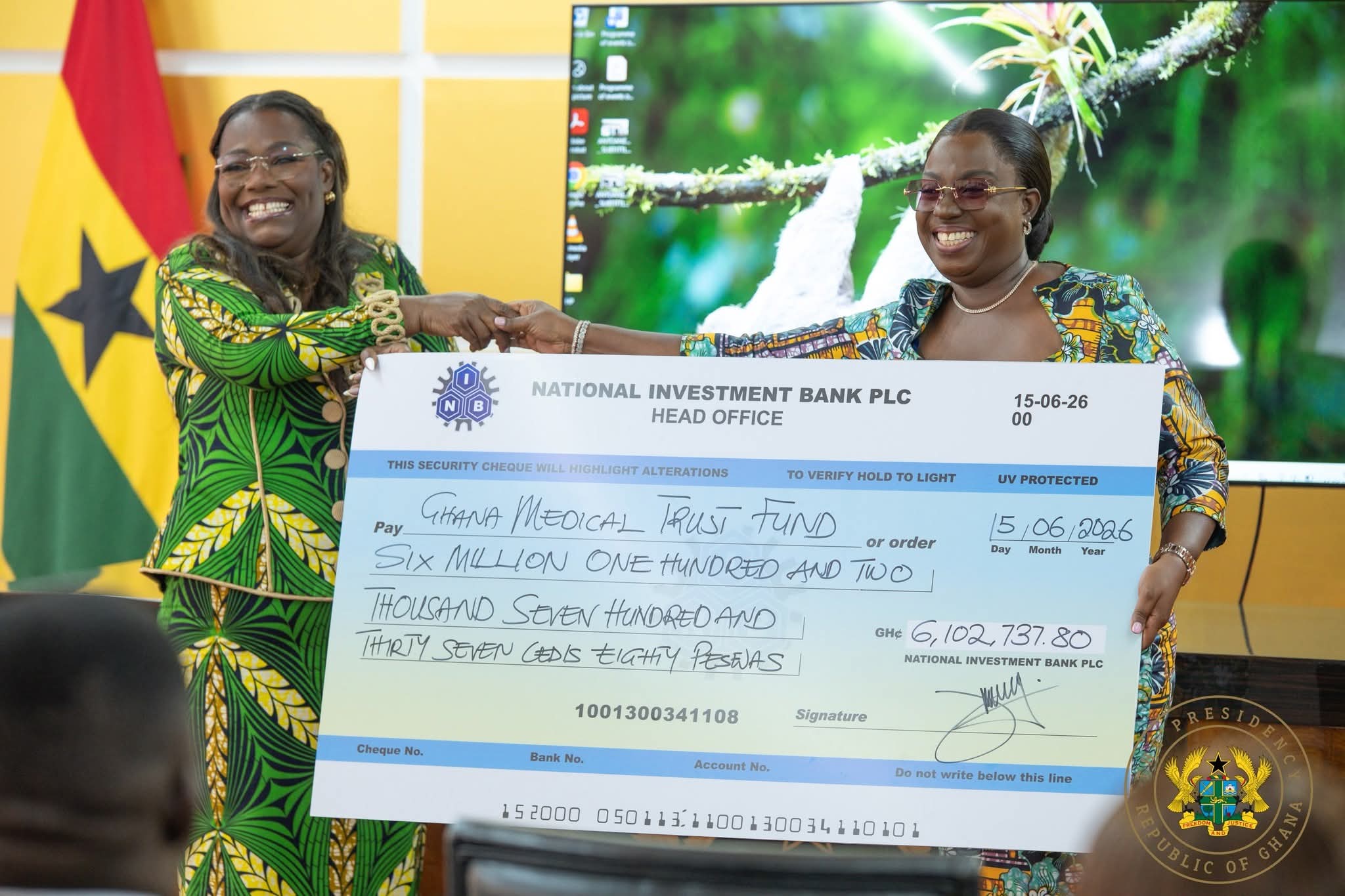 Prez Mahama donates salary to Ghana Medical Trust Fund