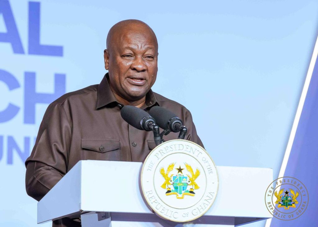 Mahama launches GHS 100m research fund to boost innovation
